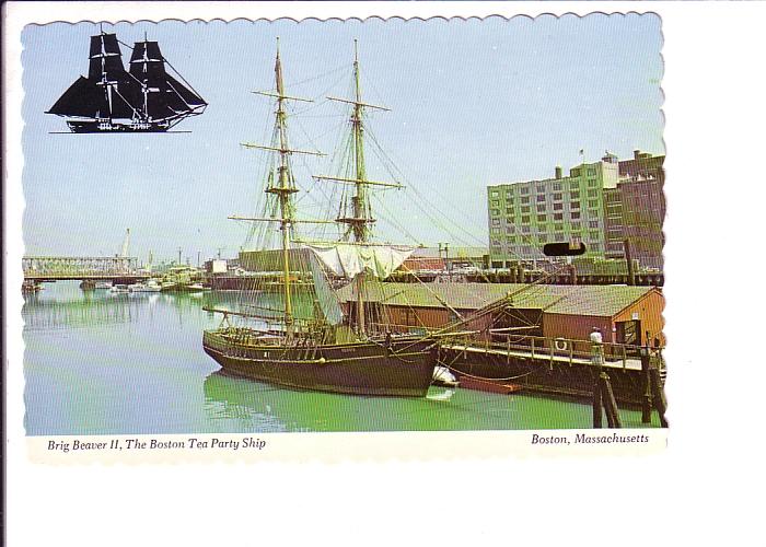 Brig Beaver, Tall Ship, Boston Massachusetts, 