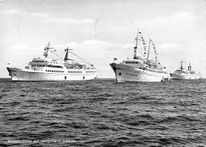 BR88459 baderschiffe helgoland wilhelmshaven wappen von hamburg  ship bateaux