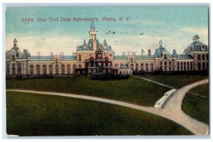 1910 New York State Reformatory Elmira New York NY Posted Antique Postcard
