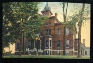 Burlington, Vermont/VT Postcard, Mary Fletcher Hospital