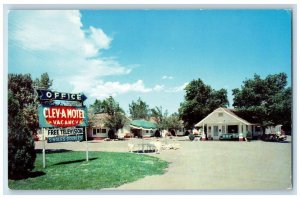 c1960's Clev A Motel  Exterior View Pueblo Colorado CO Vintage Unposted Postcard