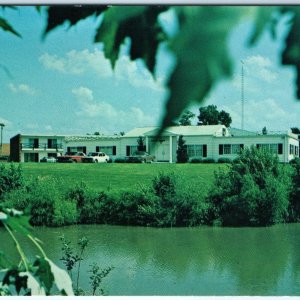 c1950s Iowa City, IA Travelodge US Hwy 6 West Chrome Photo Romney Hotel Vtg A144