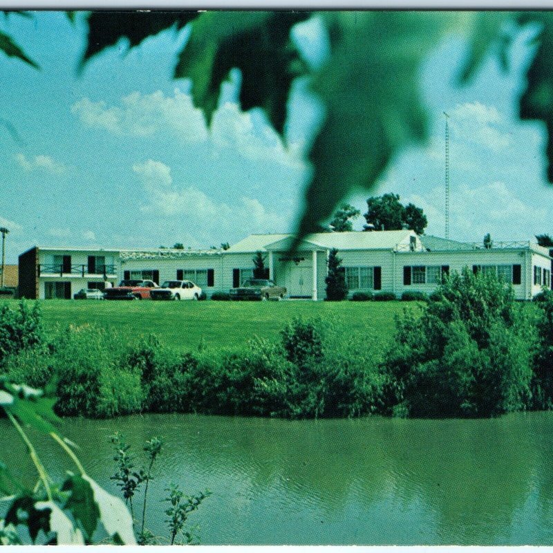 c1950s Iowa City, IA Travelodge US Hwy 6 West Chrome Photo Romney Hotel Vtg A144