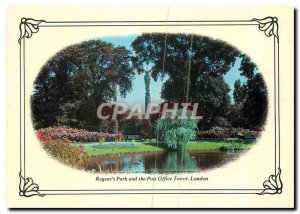 'Postcard Modern Regent''s Park and the London Post Office Tower'