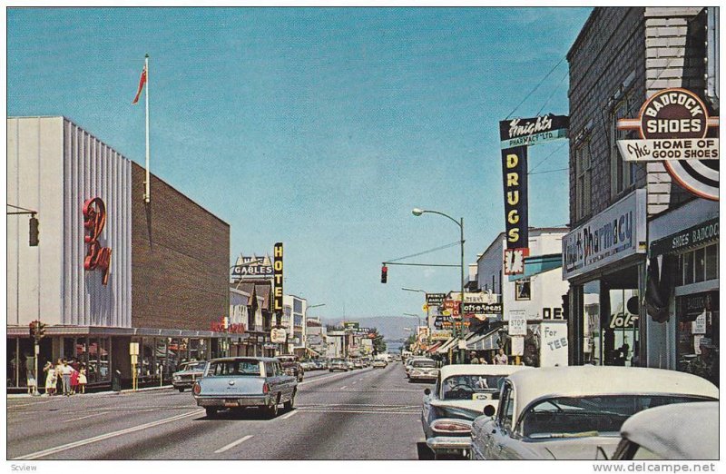 Main Business Section , PENTICTON , B.C., Canada , 40-60s