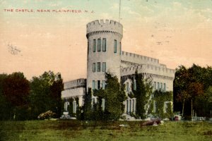 Plainfield NJ Castle Postcard New Jersey