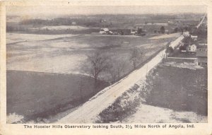 Angola Indiana 1920s Postcard The Hoosier Hills Observatory