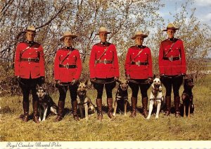 Royal Canadian mounted police Occupation Unused 