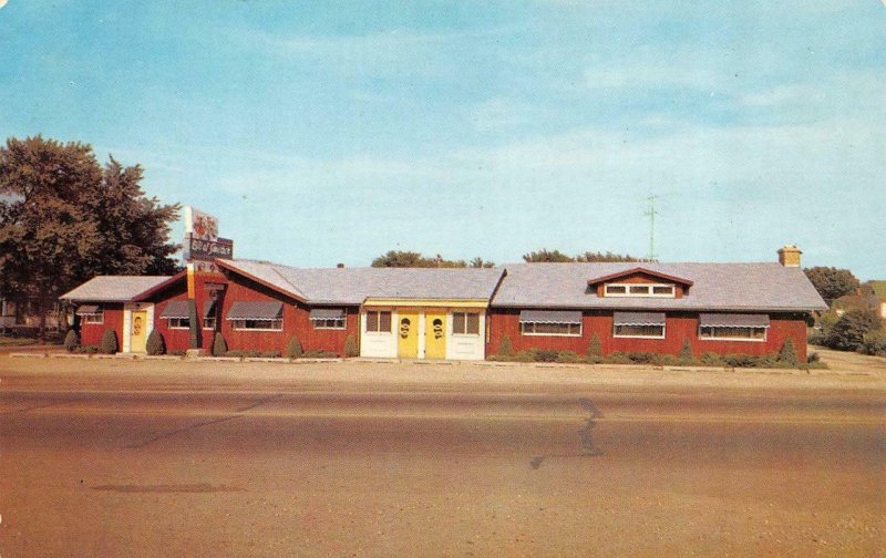 AURORA, Illinois IL   BIT OF SWEDEN SMORGASBORD  Roadside Restaurant  Postcard