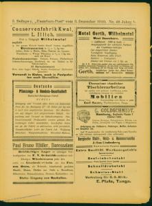 Germany 1910 E Africa Deutsche Ost-Afrika Usambara Post Complete Newspaper 73337