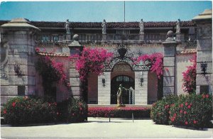 Entrance to Ringling Art Museum Sarasota Florida