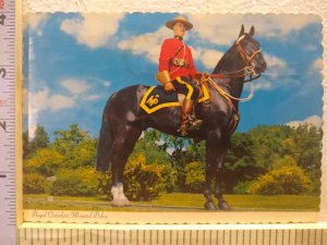 Postcard Royal Canadian Mounted Police, Canada 