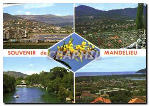 Modern Postcard Souvenir Mandelieu Mandelieu