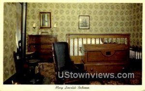 Mary Lincoln's Bedroom - Springfield, Illinois IL  