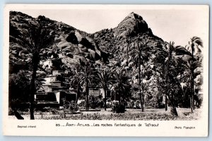 Anti Atlas Morocco Postcard The Fantastic Rocks of Tafraout c1920's RPPC Photo