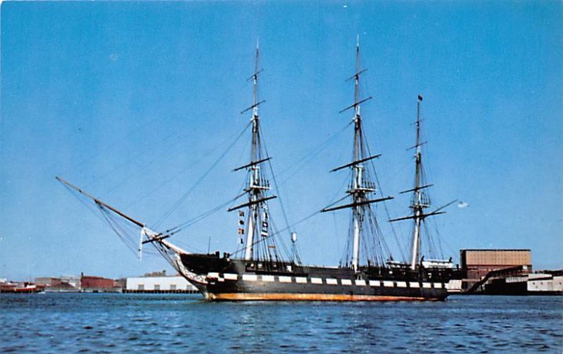 U.S.F. Constitution (Old Ironsides) Boston Naval Shipyard - Boston, Massachus...