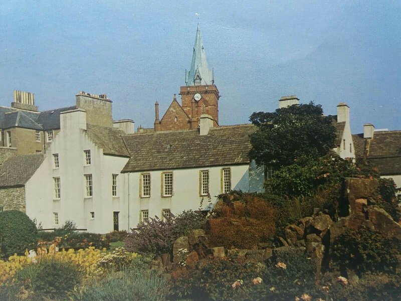 Vintage Postcard Tankerness House and Gardens Kirkwall Orkney 1978