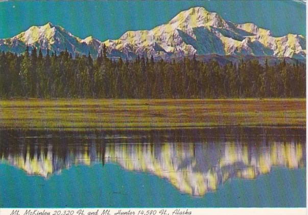 Alaska Mt McKinley & Mt Hunter