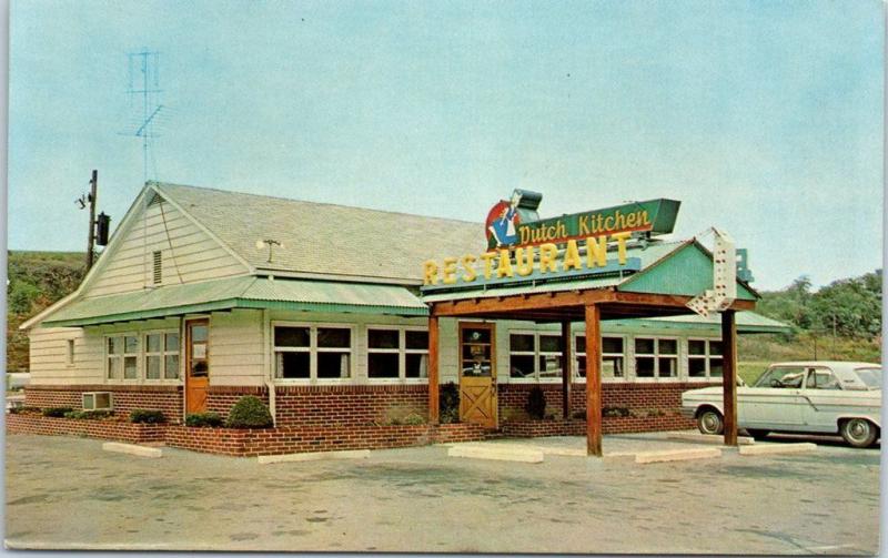 Port Trevorton Pennsylvania Postcard Dutch Kitchen Restaurant