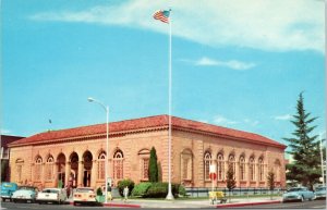 postcard California - Modesto Post Office