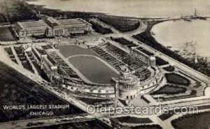 World's Largest Stadium, Chicago, Illinois Football Stadium, Unused 