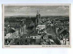 213666 POLAND Legnica Liegnitz Peter Paul Church Old postcard