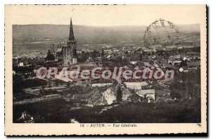 Old Postcard Autun Vue Generale