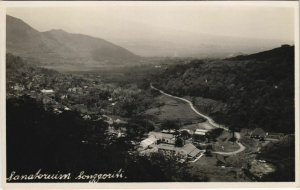 PC Sanatorium SONGGORIKI real photo postcard INDONESIA (a18110)