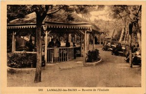 CPA AK LAMALOU-les-BAINS Buvette de l'Usclade (864320)