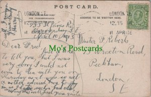 Genealogy Postcard - Roberts - 25 Wroxton Road, Peckham, London   RF7995