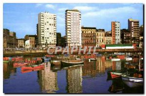 Postcard Modern Naval Gijon Yacht Basin