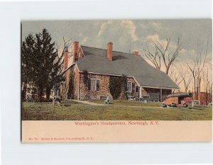 Postcard Washington's Headquarters Newburgh New York USA