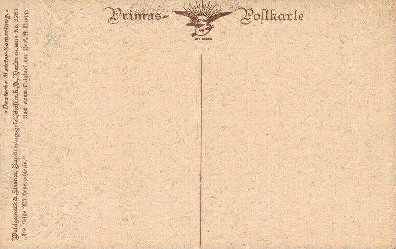 Kids Reading a Book Vintage Postcard B60