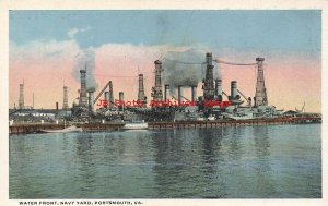 VA, Portsmouth, Virginia, Water Front, US Navy Yard, Ships, Louis Kaufmann