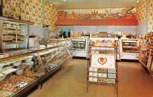 St Petersburg Beach Florida Little Dutch Bakery Interior Postcard AA59672