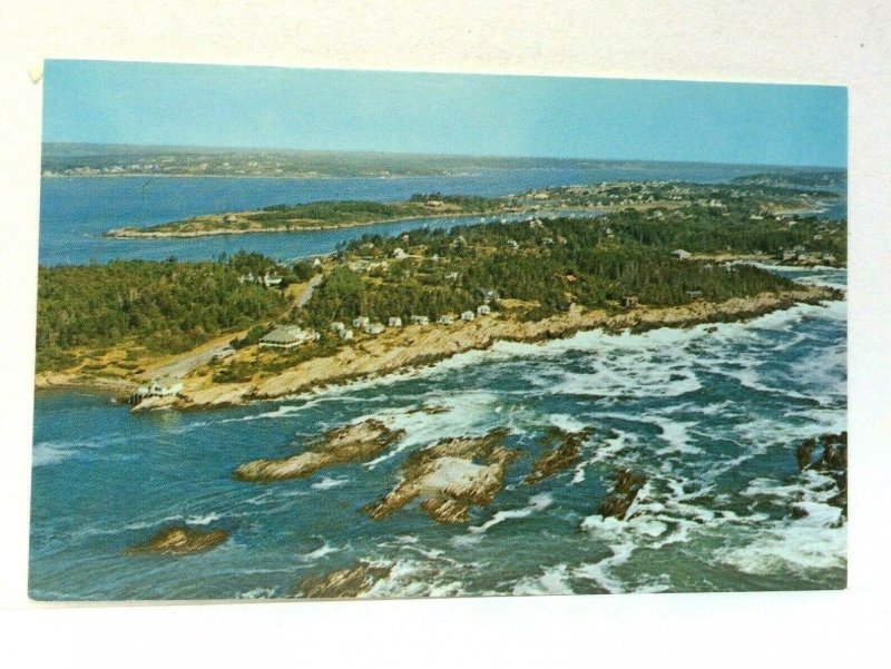 Bailey Island Maine ME Lands End Jaquish Island & Gut Postcard