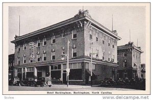 Hotel Rockingham, Rockingham,  North Carolina, 20-40s