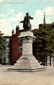 Ohio Cincinnati Garfield Monument 1910