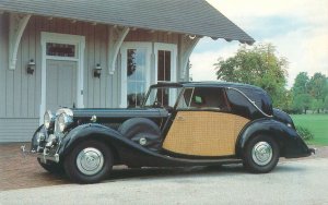 1939 Daimler Sedanca Coupe Gurney Nutting Body Vintage Chrome Postcard