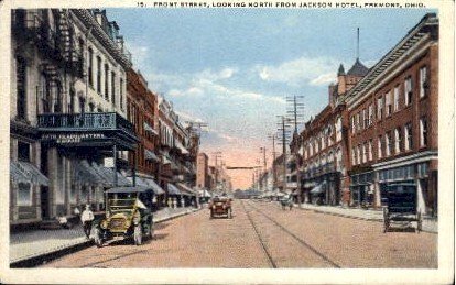 Front Street, Jackson Hotel - Fremont, Ohio