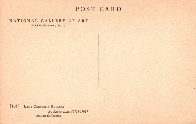 Lady Caroline Howard Reynolds Painting