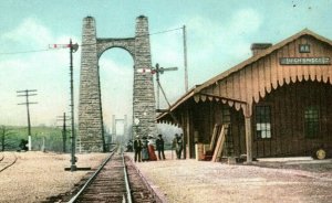 Circa 1905-10 High Bridge R.R. Station, High Bridge, KY Vintage Postcard P10