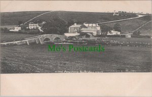 Devon Postcard - Princetown Village, Two Bridges, Dartmoor National Park RS36691