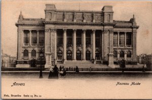 Belgium Anvers Nouveau Musee Antwerp Postcard 04.35