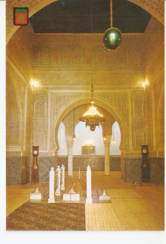 Postal 045456 : Meknes. Tumba Moulay Ismail