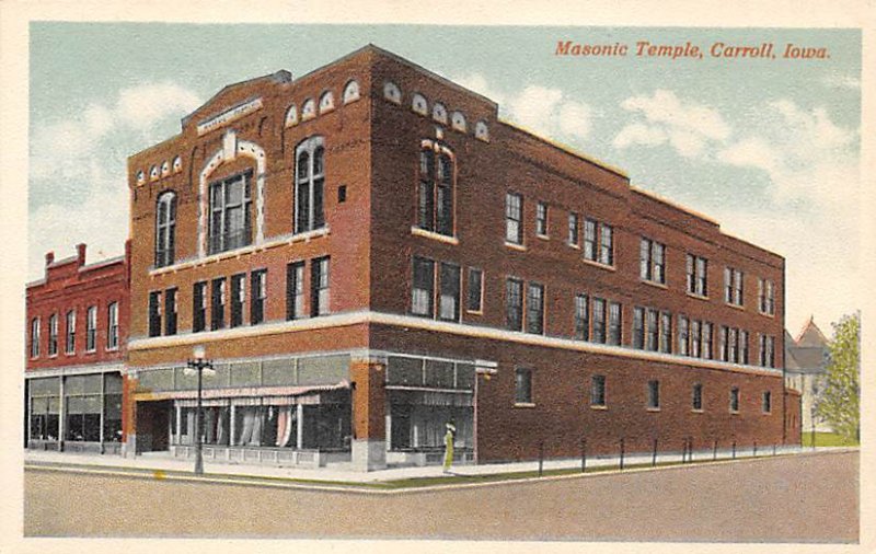 Masonic temple Carroll, Iowa