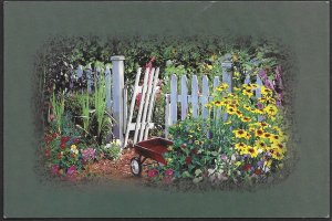 US Flower Garden drawing. Mint. Harlequin 1999. Nice.