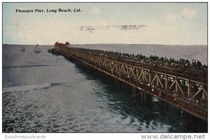 California Long beach The Pleasure Pier 1912
