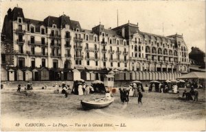 CPA Cabourg La Plage, Vue sur le Grand Hotel FRANCE (1286560)