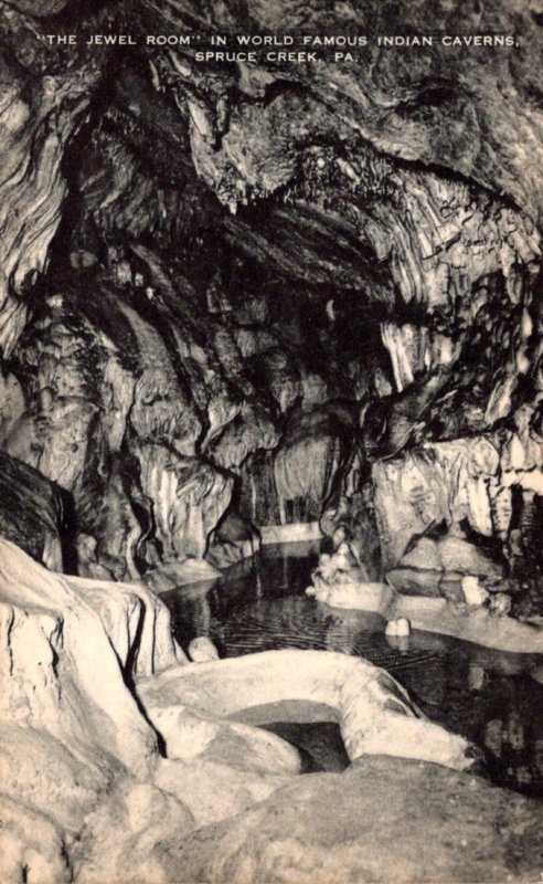 Pennsylvania Spruce Creek Indian Caverns The Jewel Room